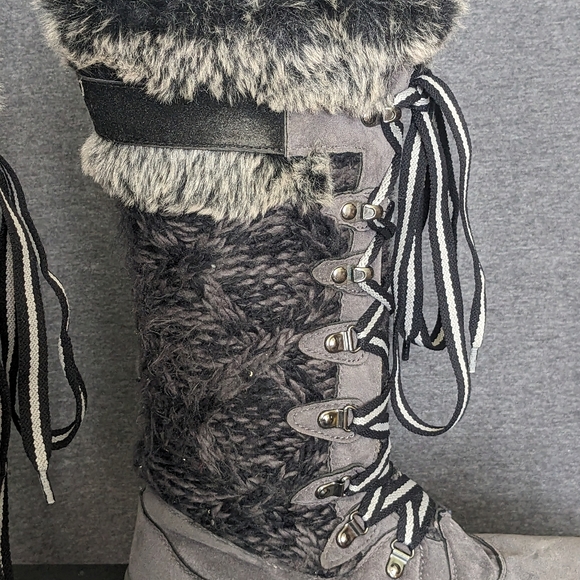 Women's size 9 Muk Luks winter boots - Picture 6 of 11